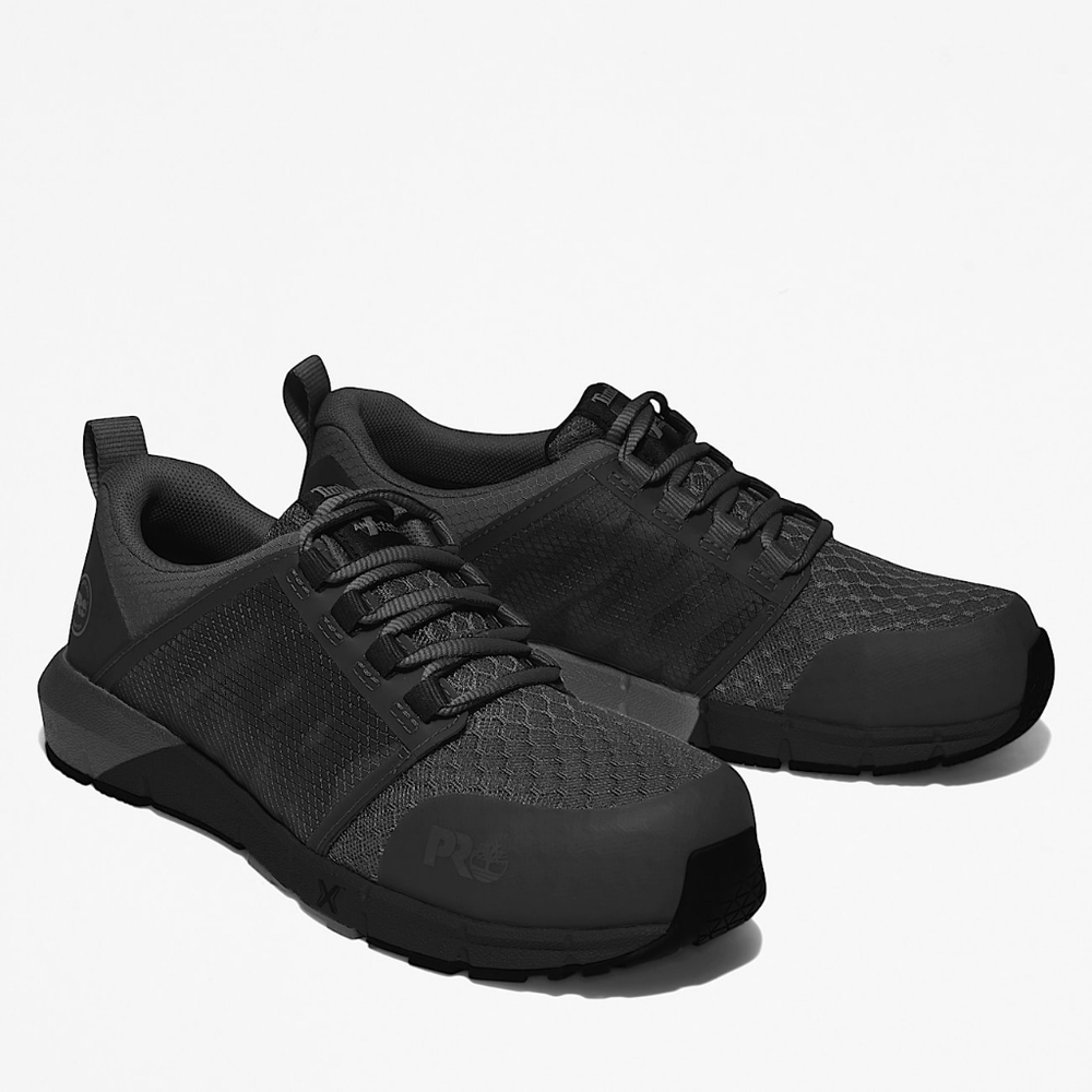 NWB Timberland PRO Women's‎ Radius Composite Toe Work Sneaker Size 9.5 Black